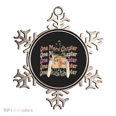 Just One More Chapter Bookworm Book Lover Nerd Reading Gift Ornament