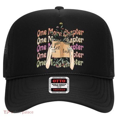 Just One More Chapter Bookworm Book Lover Nerd Reading Gift Hat