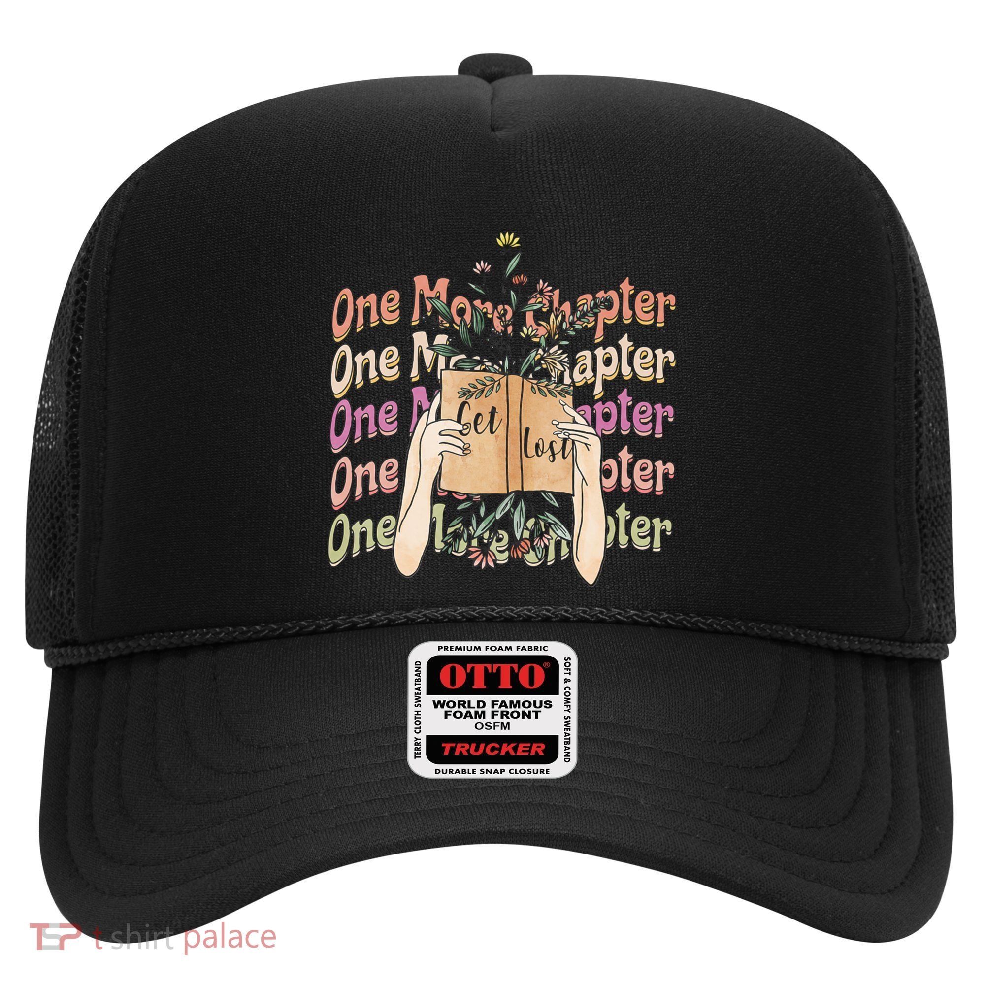 Just One More Chapter Bookworm Book Lover Nerd Reading Gift Hat