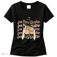 Just One More Chapter Bookworm Book Lover Nerd Reading Gift Women's T-Shirt thumb 0