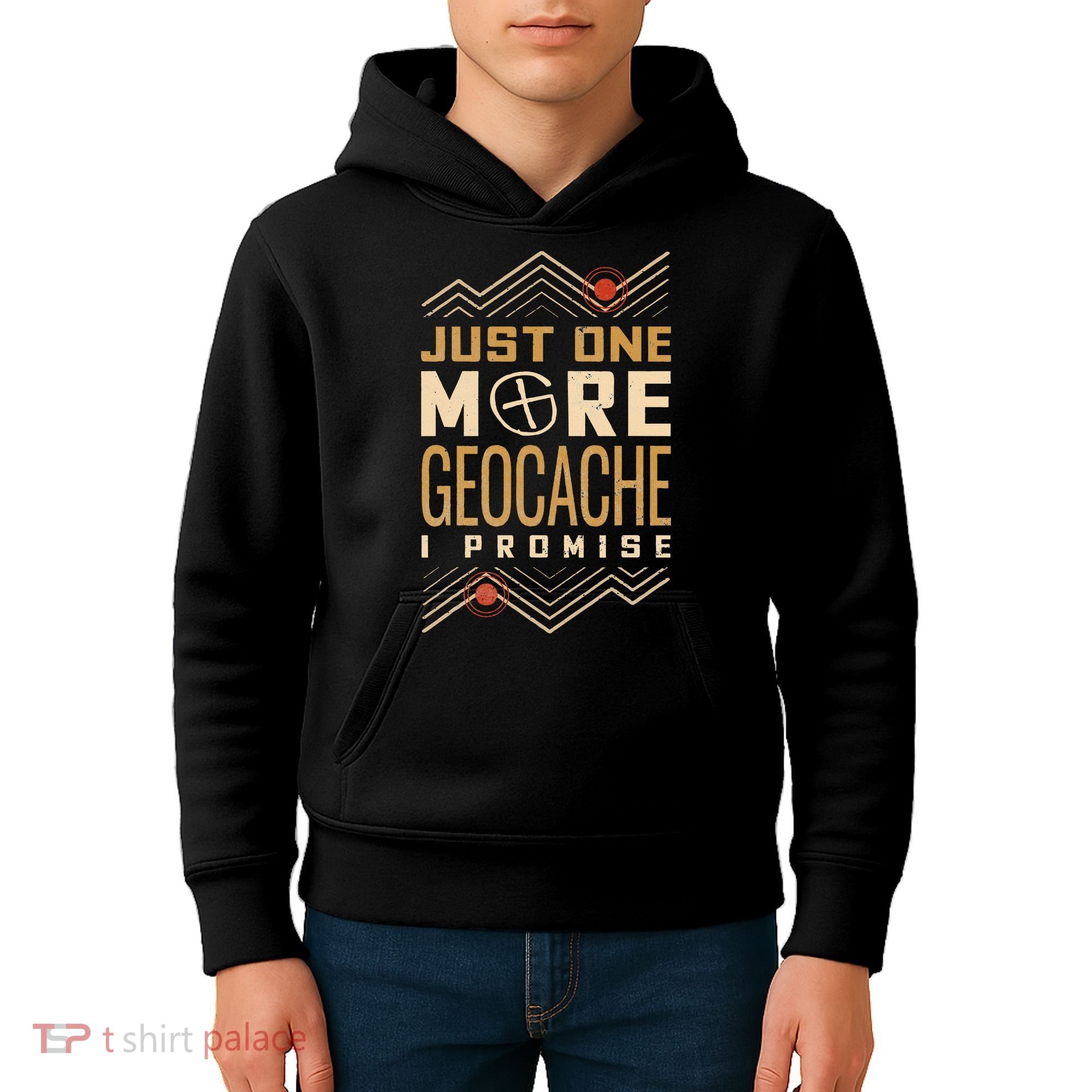 Just One More Geocache I Promise Kids Hoodie