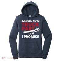 Just One More Truck Part I Promise Auto Mechanic Garage Women's Hoodie thumb 0