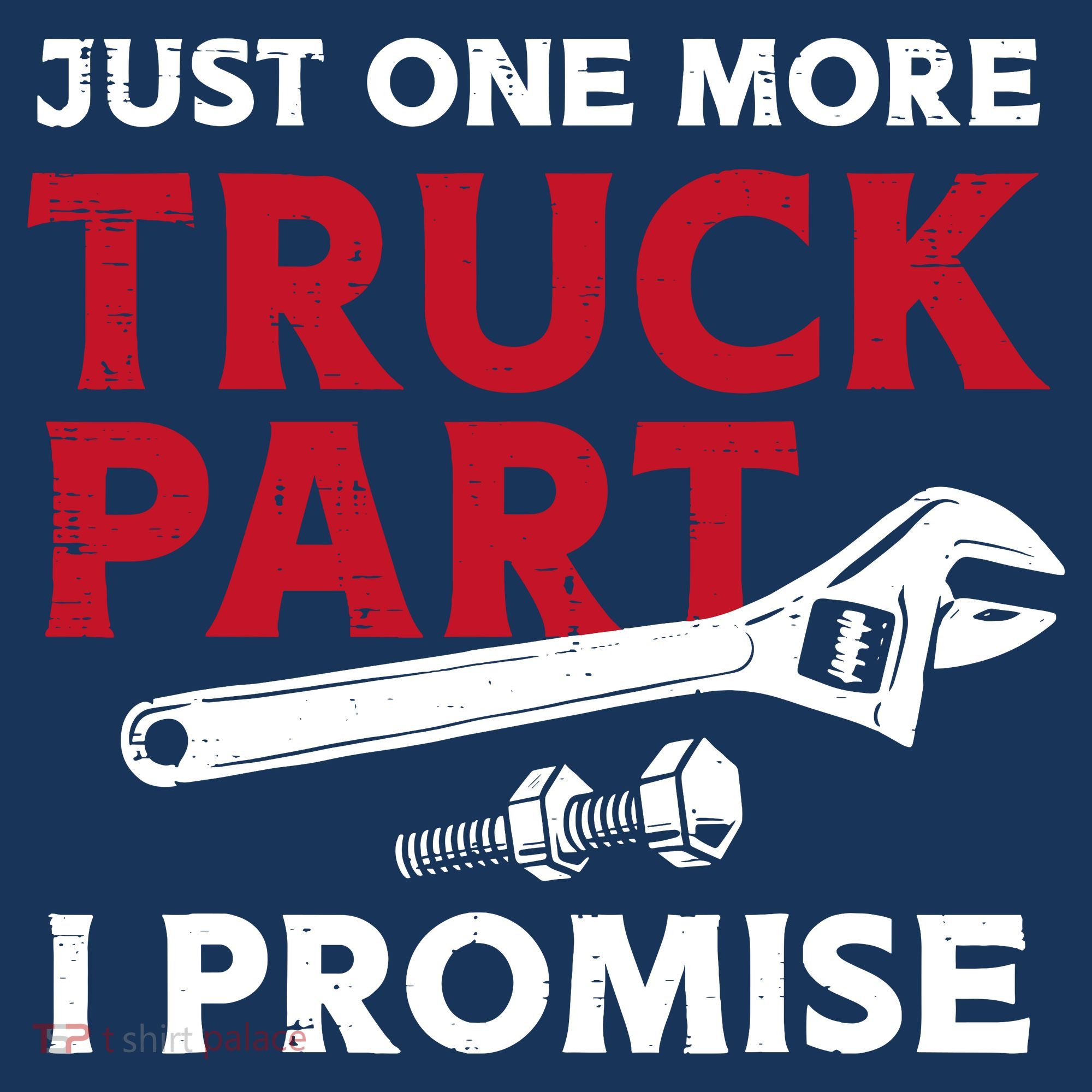 Just One More Truck Part I Promise Auto Mechanic Garage Women's Hoodie