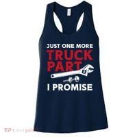 Just One More Truck Part I Promise Auto Mechanic Garage Women's Tank Top thumb 0