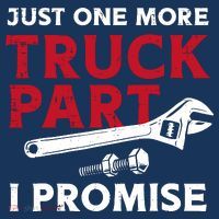 Just One More Truck Part I Promise Auto Mechanic Garage Visor thumb 3