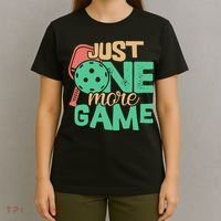 Just One More Game Pickleball Gift For Team Sport T-Shirt thumb 4