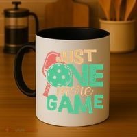 Just One More Game Pickleball Gift For Team Sport Coffee Mug thumb 4