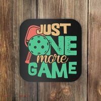 Just One More Game Pickleball Gift For Team Sport Coaster thumb 0