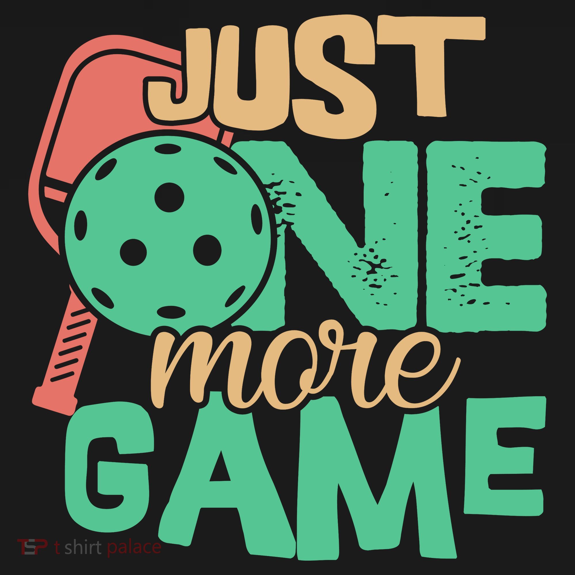Just One More Game Pickleball Gift For Team Sport Mousepad