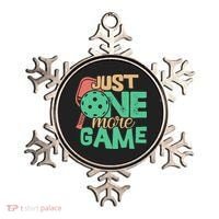 Just One More Game Pickleball Gift For Team Sport Ornament thumb 0