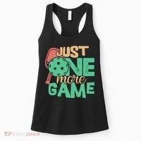 Just One More Game Pickleball Gift For Team Sport Women's Tank Top thumb 0