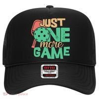 Just One More Game Pickleball Gift For Team Sport Hat thumb 0