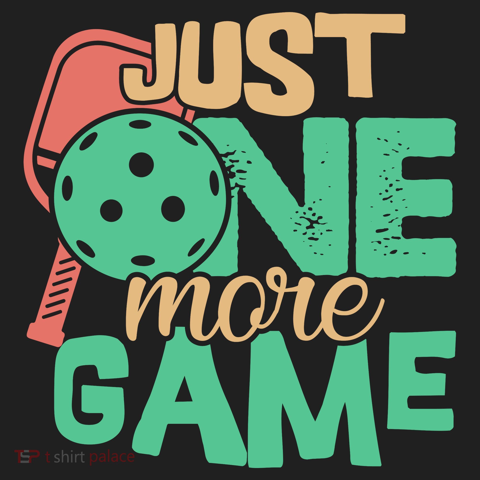 Just One More Game Pickleball Gift For Team Sport Hat