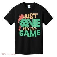 Just One More Game Pickleball Gift For Team Sport Kids T-Shirt thumb 0