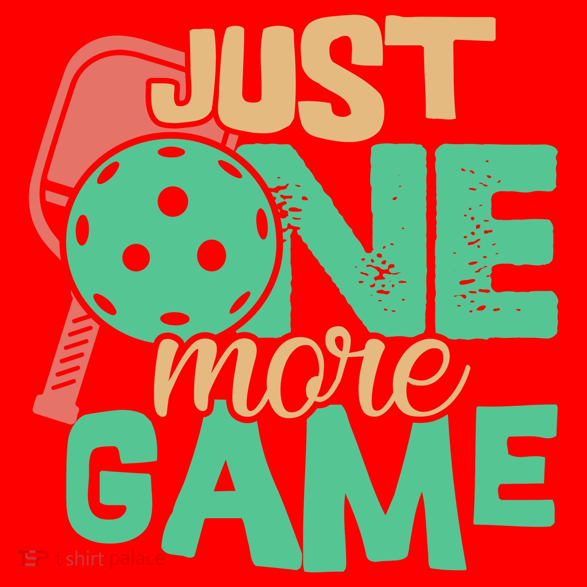 Just One More Game Pickleball Gift For Team Sport Santa Hat