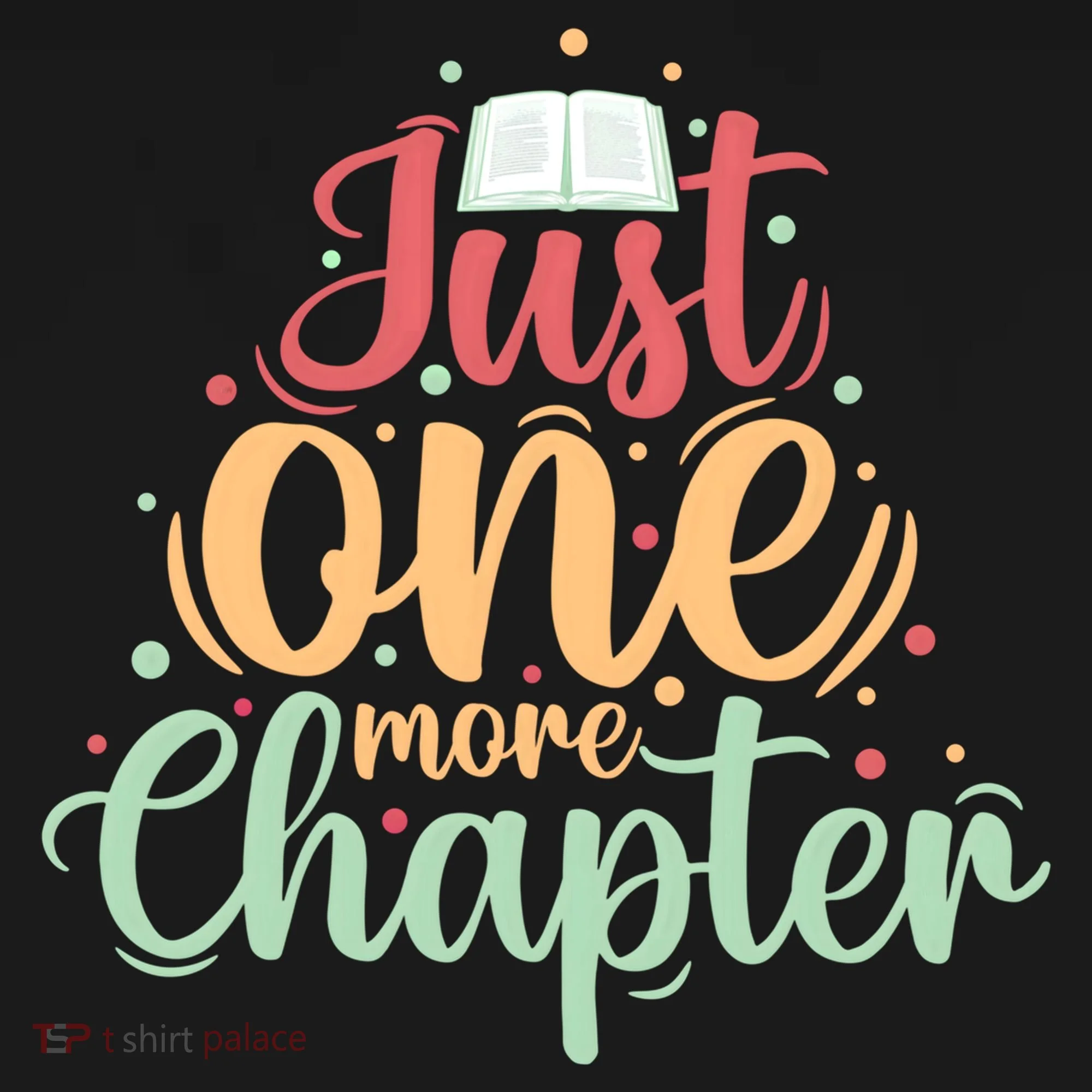 Just One More Chapter” Book Lovers Day Gift Doggie Tank