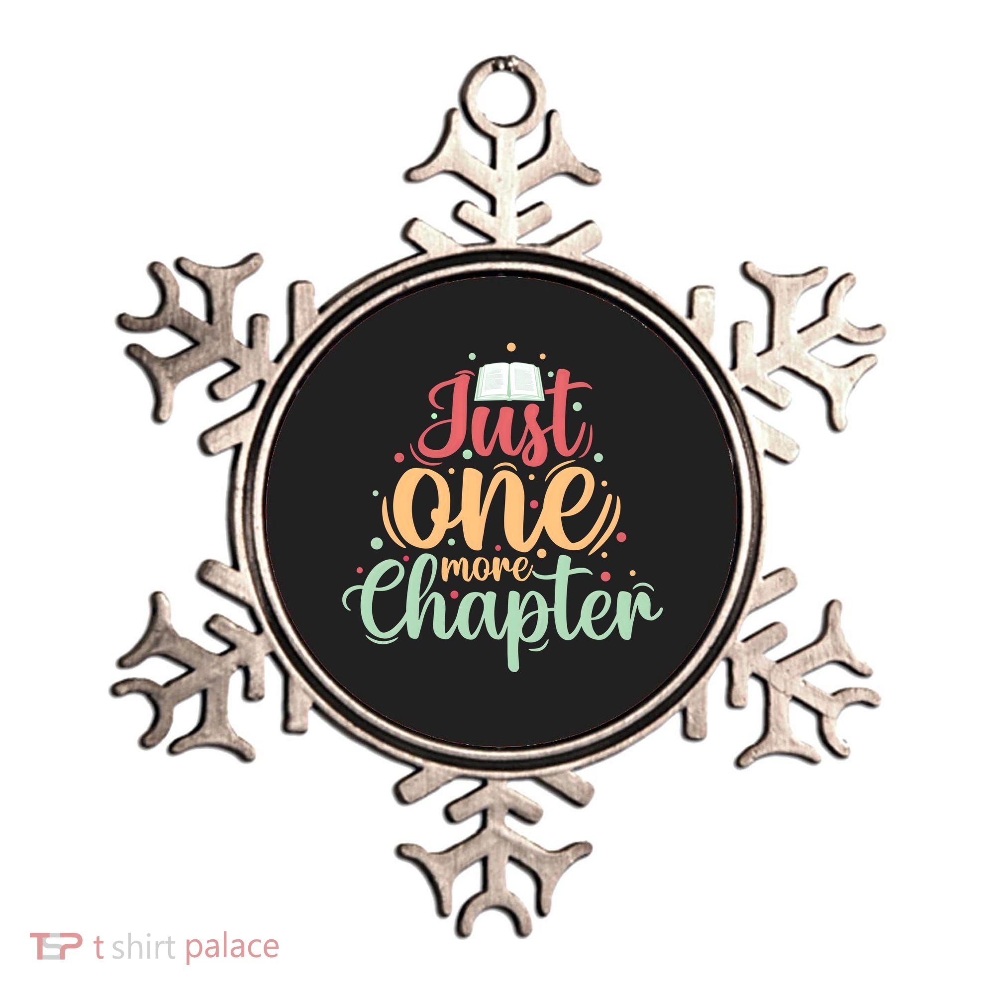 Just One More Chapter” Book Lovers Day Gift Ornament