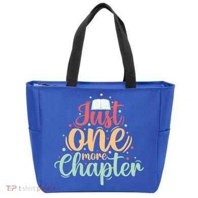 Just One More Chapter” Book Lovers Day Gift Tote Bag