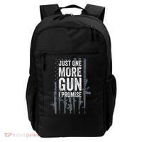 Just One More Gun I Promise Funny Guns Lover Gift Backpack thumb 0