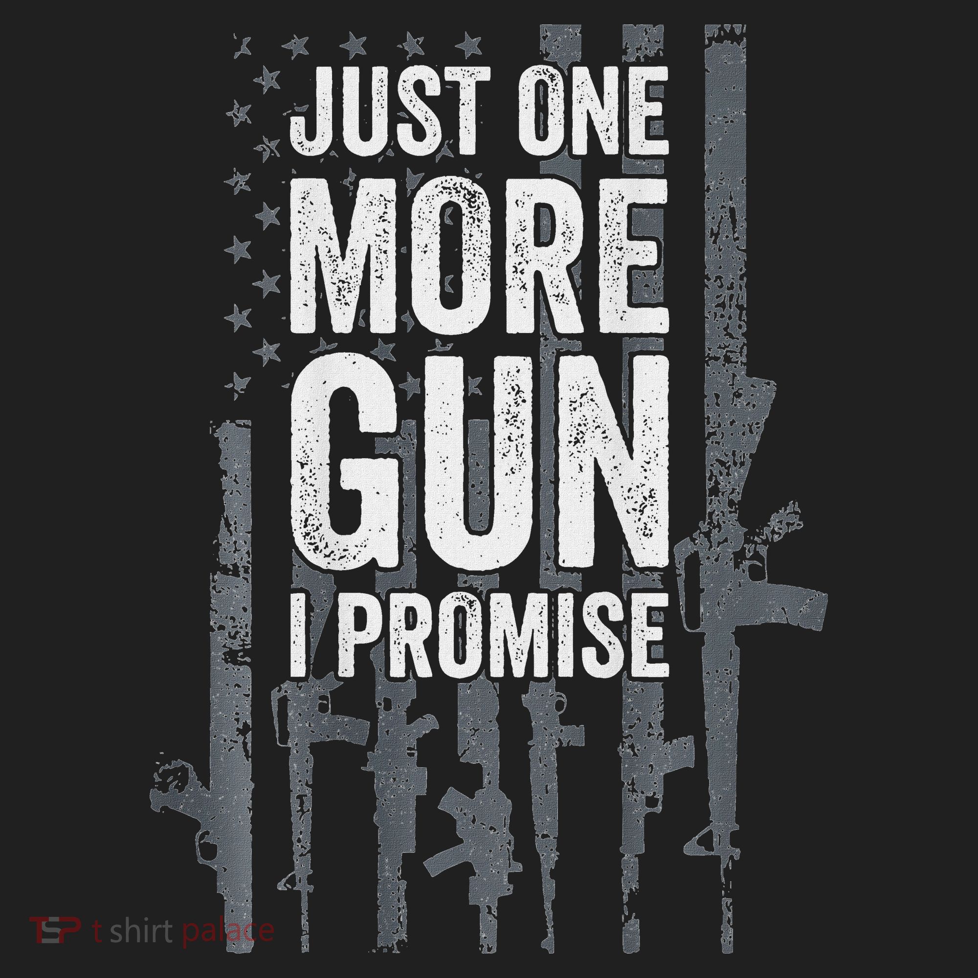 Just One More Gun I Promise Funny Guns Lover Gift Golf Towel