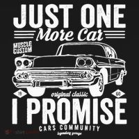 Just One More Car I Promise Funny Present For Car Backpack thumb 2