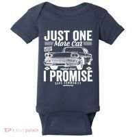 Just One More Car I Promise Funny Present For Car Baby Bodysuit thumb 0