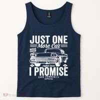 Just One More Car I Promise Funny Present For Car Tank Top thumb 2
