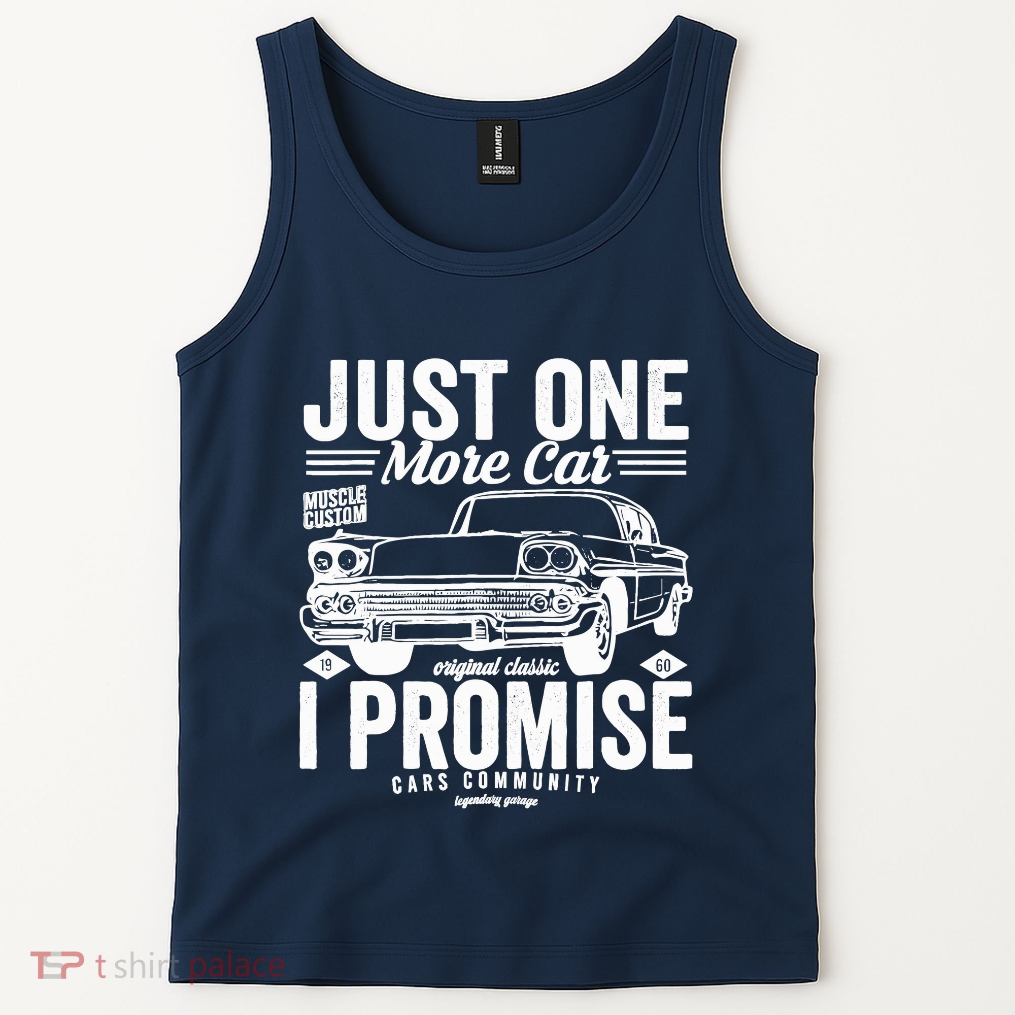 Just One More Car I Promise Funny Present For Car Tank Top
