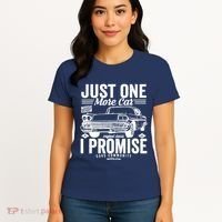 Just One More Car I Promise Funny Present For Car Women's T-Shirt thumb 4