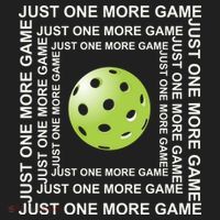Just One More Game Square | Fun Pickleball Tumbler thumb 3