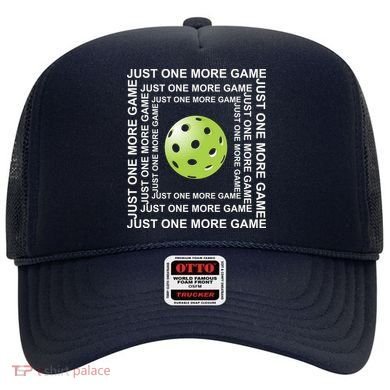 Just One More Game Square | Fun Pickleball Hat