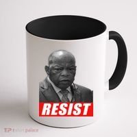 Jon Lewis Resist Coffee Mug thumb 1