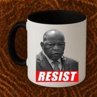 Jon Lewis Resist Coffee Mug thumb 2