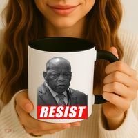 Jon Lewis Resist Coffee Mug thumb 3