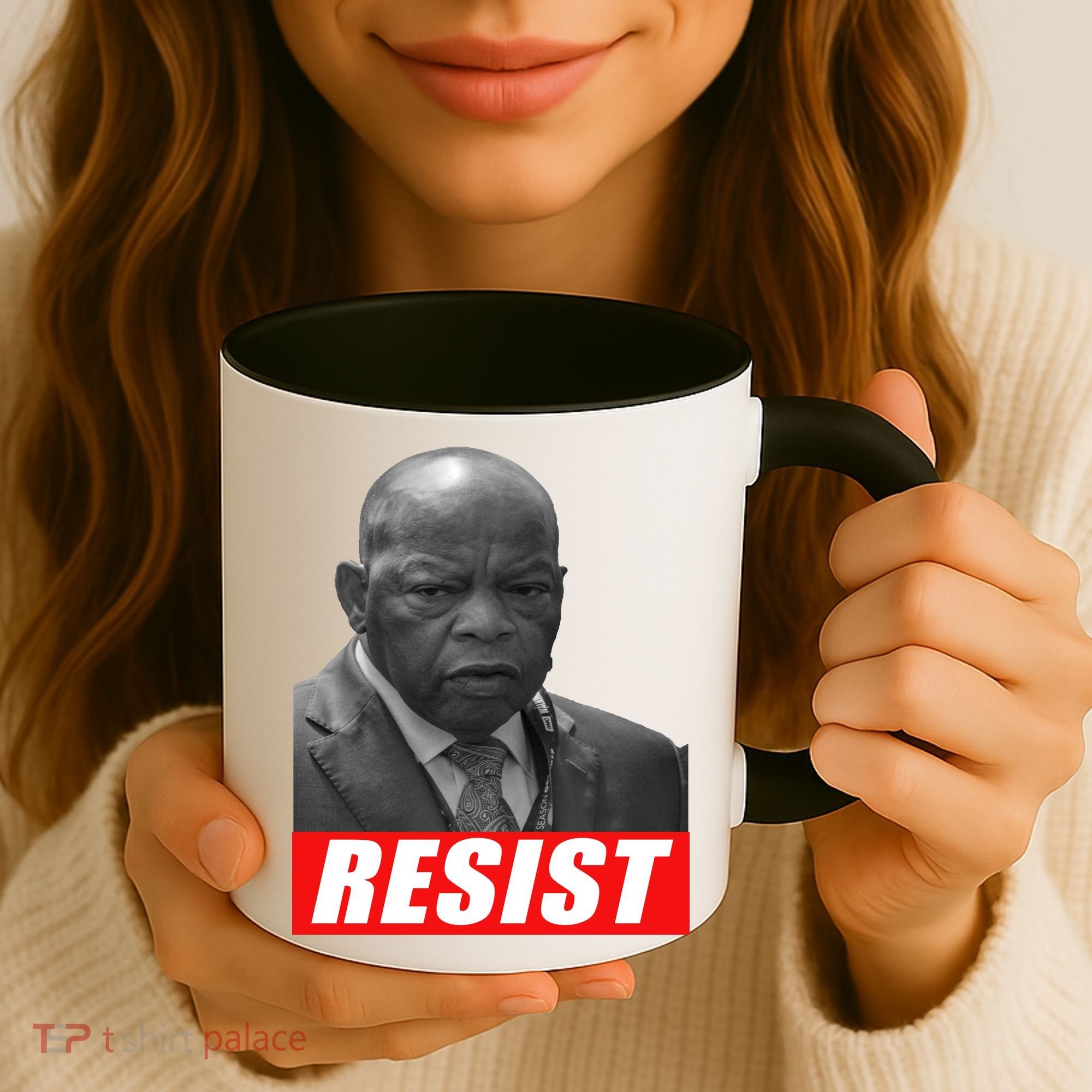 Jon Lewis Resist Coffee Mug