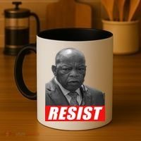 Jon Lewis Resist Coffee Mug thumb 4