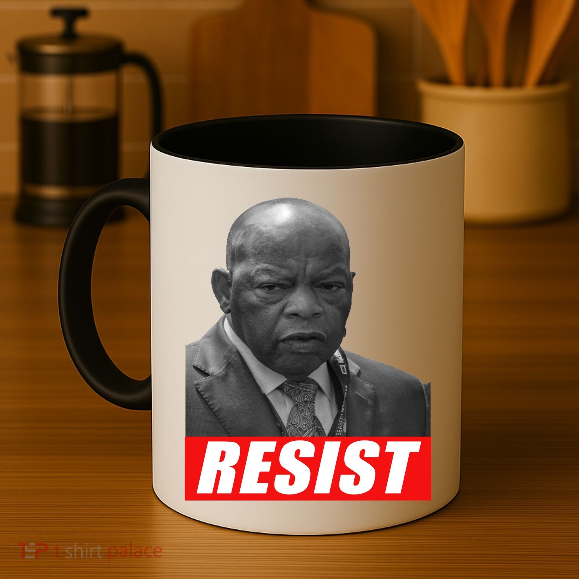 Jon Lewis Resist Coffee Mug