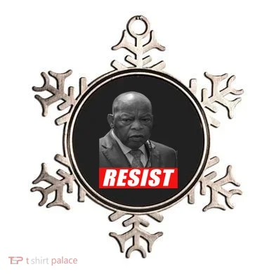 Jon Lewis Resist Ornament