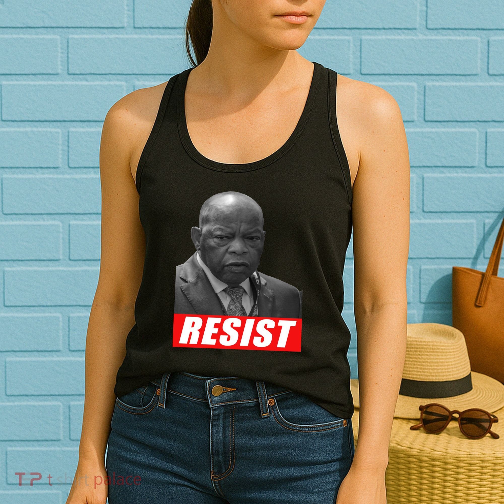 Jon Lewis Resist Women's Tank Top