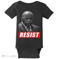 Jon Lewis Resist Baby Bodysuit thumb 0