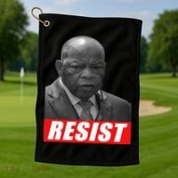 Jon Lewis Resist Golf Towel thumb 1