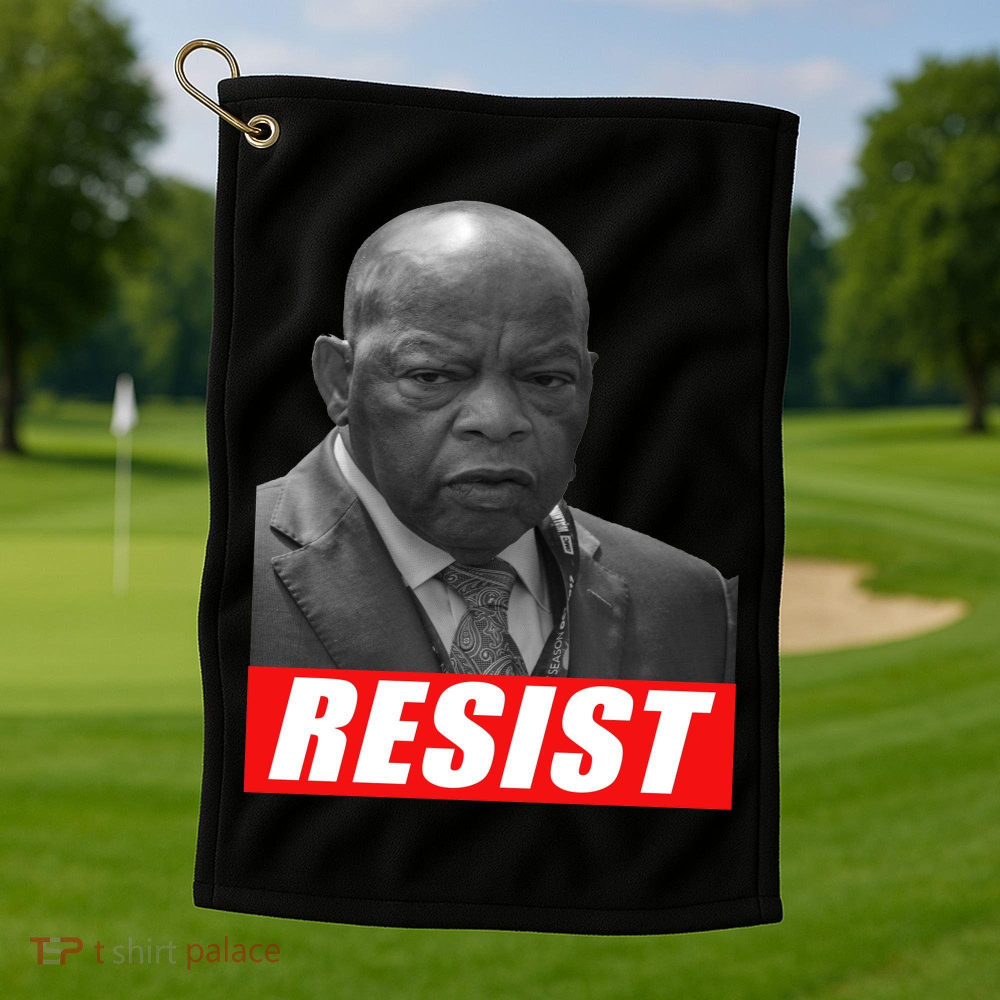 Jon Lewis Resist Golf Towel