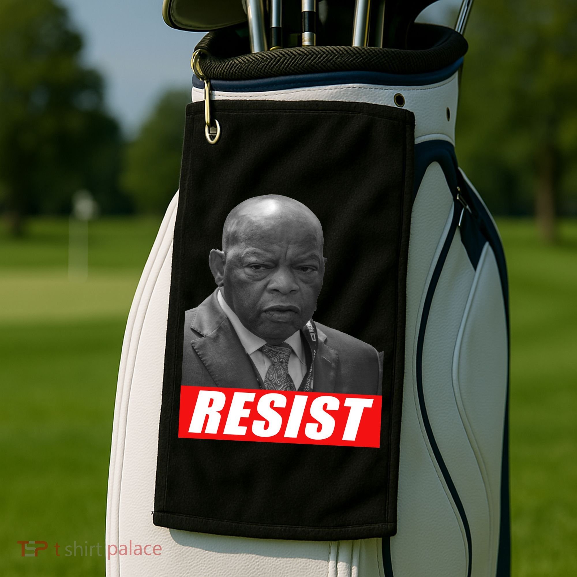Jon Lewis Resist Golf Towel