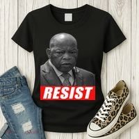 Jon Lewis Resist Women's T-Shirt thumb 3