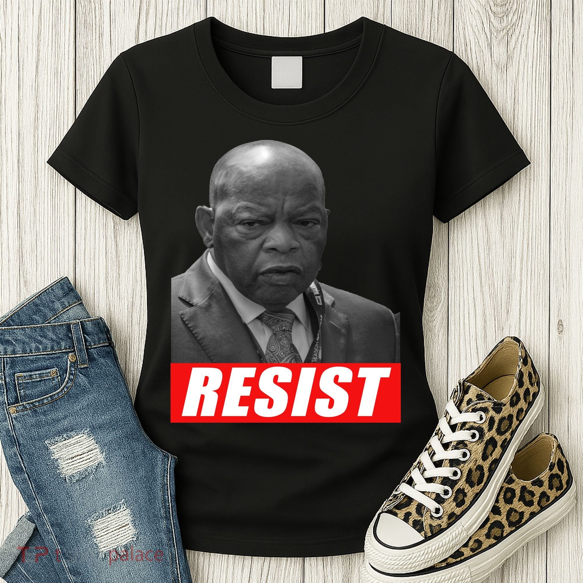 Jon Lewis Resist Women's T-Shirt
