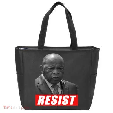 Jon Lewis Resist Tote Bag