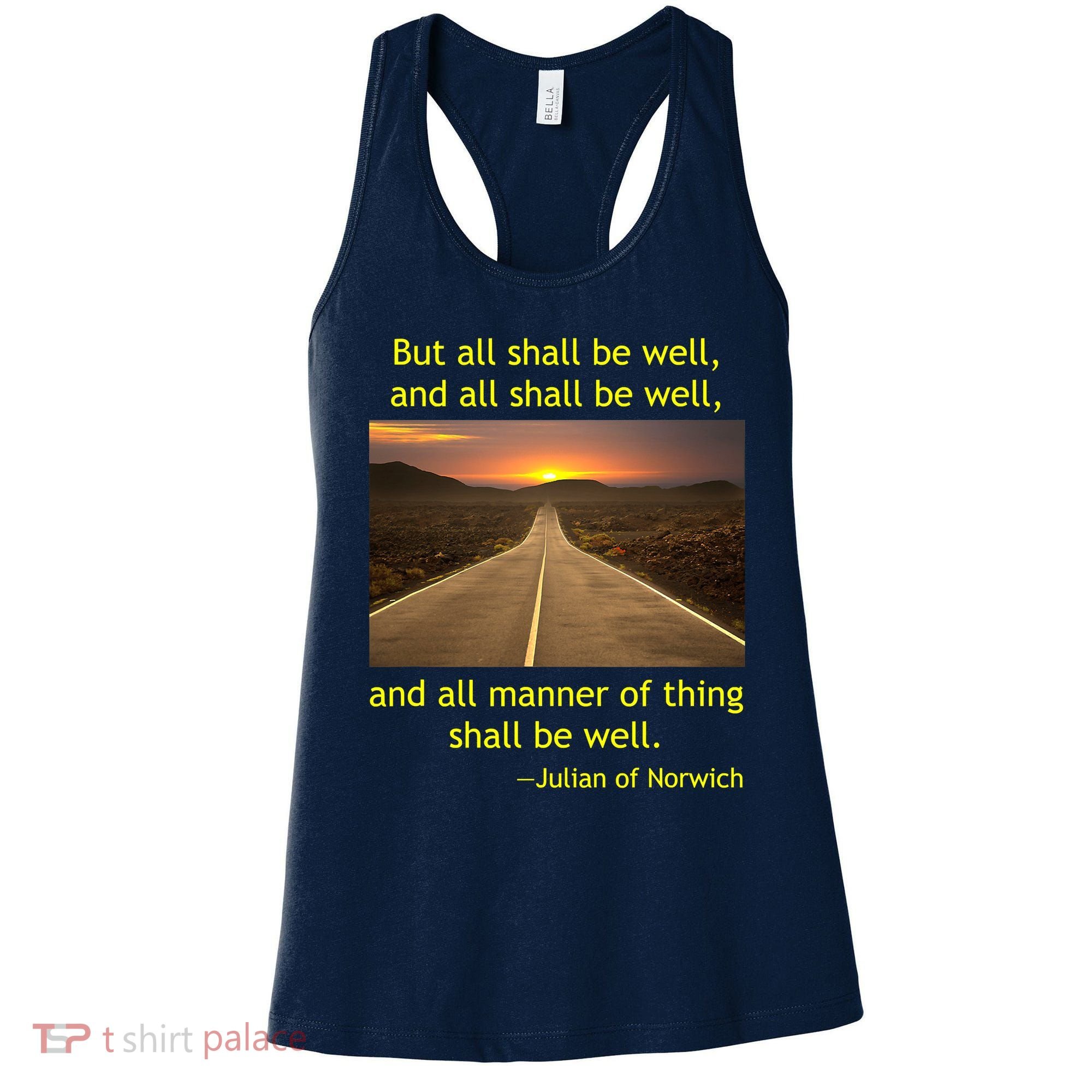 Julian Of Norwich All Shall Be Well Christian Heaven Hope Women's Tank Top