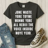Jone Waste Yore Toye Monme Meme Women's T-Shirt thumb 3