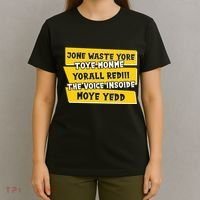 Jone Waste Yore Toye Monme Yorall Rediii The Voice InSoide Moye Yedd T-Shirt thumb 4