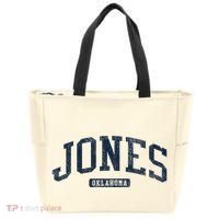Jones Oklahoma Ok College Style Blue Tote Bag thumb 0
